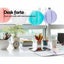 Artiss Rotary Corner Desk with Bookshelf - White Carousel 6