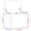 Storage Box White 60X42X46 Cm Engineered Wood Nablpt Carousel 3