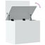 Storage Box White 60X42X46 Cm Engineered Wood Nablpt Carousel 8