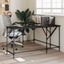 Desk Black 149x149x75 Cm Engineered Wood Ntipnx Carousel 1