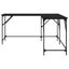 Desk Black 149x149x75 Cm Engineered Wood Ntipnx Carousel 5