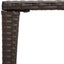 Nesting Tables 3 Pcs Brown Poly Rattan Toktnp Carousel 7