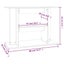 Aquarium Stand Black 80x35x60 Cm Engineered Wood Nttpil Carousel 3