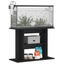 Aquarium Stand Black 80x35x60 Cm Engineered Wood Nttpil Carousel 5