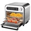 10 Litre Compact Air Fryer Oven Oil Free Cooking Silver Carousel 5