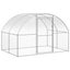Outdoor Chicken Coop 3x4x2 m Galvanised Steel Tbkpait Carousel 6