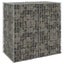 Gabion Wall with Covers Galvanised Steel 100x60x100 Cm Oainot Carousel 1
