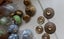 Box Lot of Knobs Etc. Brass and Hand Painted Porcelain Carousel 3
