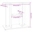 Aquarium Stand Sonoma Oak 60X30X60 Cm Engineered Wood Nttpib Carousel 3