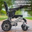 Electric Folding Wheelchair Folding Motorised 2X250W Long Range Power Mobilit... Carousel 8