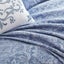Private Collection Monterey Wedgwood Quilt Cover S / K 3pc Carousel 3