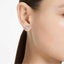 Swarovski Constella Stud Earrings Pavé w / Rhodium Plate Carousel 3