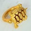 Peter's Turtle Napkin Ring Gold Carousel 2