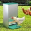 Automatic Chicken Feeder Port Coop Chick Poultry Treadle Self Opening Carousel 7