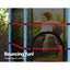 Everfit 4.5ft Trampoline Round Trampolines Kids Enclosure Outdoor Indoor Gift Carousel 6