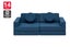 Ovela 14 Piece Modular Double Kids Play Sofa (Ocean Blue) Carousel 1
