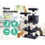 I.pet Cat Tree Trees Scratching Post Scratcher Tower Condo House Furniture Wood Carousel 3