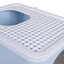 Cat Litter Box Fully Enclosed Kitty Blue Carousel 4