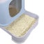 Cat Litter Box Fully Enclosed Kitty Blue Carousel 5