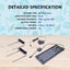 Dynamic Power 6w Aquarium Blue White Led Light for Tank 30-50cm Carousel 9