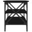 Side Table Black 55x38x45 Cm Engineered Wood Nxtttx Carousel 6