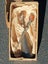 Antique Claw Footed Agate Marble Ball handled Button Hook / Shoe Horn Set Carousel 3