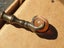 Antique Claw Footed Agate Marble Ball handled Button Hook / Shoe Horn Set Carousel 6