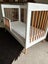 Obaby Maya Cot Bed - White and Natural, in excellent condition. Carousel 3
