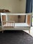 Obaby Maya Cot Bed - White and Natural, in excellent condition. Carousel 1