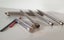 Cased Triple Propelling Pencil Set : Chatelaine Hook : Spare Leads in own case Carousel 6