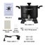 5l Wax Melter Candle Making 1200w Melting Pot Furnace Quick Pour Spout Soy Soap Carousel 4