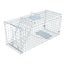 Humane Animal Trap Cage 150 x 50 x 53cm - Silver Carousel 1