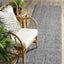 76 x 300 cm Jute Handwoven Hall Runner - Light Grey Carousel 1