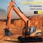 1/14 15Ch Rc Alloy Long Arm Excavator Construction Engineering Vehicle Toy Carousel 9