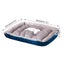 Pet Bed Dog Beds Bedding Mattress Mat Cushion Soft Pad Pads Mats l Navy Carousel 3