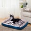 Pet Bed Dog Beds Bedding Mattress Mat Cushion Soft Pad Pads Mats l Navy Carousel 7