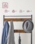 Hallway Coat Rack with Shoe Rack Carousel 5