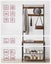 Hallway Coat Rack with Shoe Rack Carousel 8