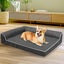 Orthopedic Dog Bed L Grey Carousel 8