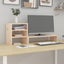 Monitor Stand 81x20x30 Cm Solid Wood Pine Notkka Carousel 1