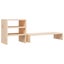Monitor Stand 81x20x30 Cm Solid Wood Pine Notkka Carousel 6