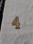 Brass number four Carousel 1