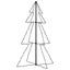 Christmas Cone Tree 160 Leds Indoor and Outdoor 78x120 Cm Txnpla Carousel 5