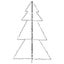Christmas Cone Tree 160 Leds Indoor and Outdoor 78x120 Cm Txnpla Carousel 6