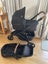 Edwards & Co Oscar in Black Luxe Tan, plus Bassinet Carousel 2