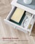 Tall Bedside Table - White Carousel 7