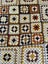 Vintage 1970s Crochet Blanket in Wool Carousel 4