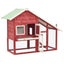 Rabbit Hutch Red and White Solid Firwood Oibnio Carousel 5