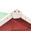 Rabbit Hutch Red and White Solid Firwood Oibnio Carousel 8