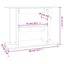 Aquarium Stand White 80x35x60 Cm Engineered Wood Nttpip Carousel 3
